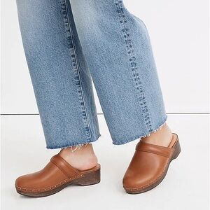 NEW Madewell Cecily oiled leather clog